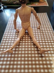 PREOWNED 1964 PATENT PENDING GI JOE DOLL – FULLY JOINTED BROWN HAIR
