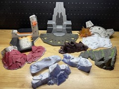 STAR WARS BLACK SERIES LAST JEDI DIORAMA SETS DELUXE THRONE ROOM CENTERPIECE 6″