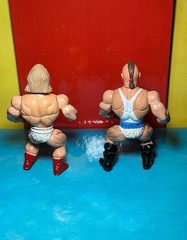 Vintage Knock Off Wrestling Action Figure; Tomahawk, American Eagle