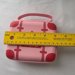 Sonny Angel Carrying Case Pink Hard Travel Bag Storage