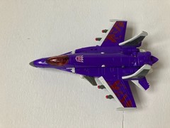 Transformers Skywarp Figure And Rocket Cybertron Deluxe Class