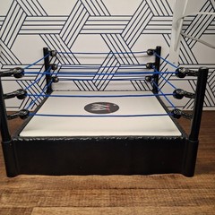 2010 Mattel WWE Smack Down Wrestling Ring Spring Loaded Mat