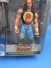 Vintage WCW Bruisers Raven Action Figure ToyBiz – Unopened 1999 Marvel Daredevil