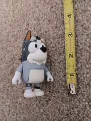 Bluey Family & Friends Action Figure GRANDPA BOB Bobba Heeler Bandits Dad RARE