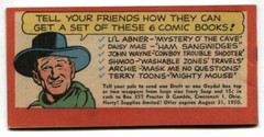 Oxydol / Dreft Promo Comic John Wayne The Cowboy Trouble-Shooter