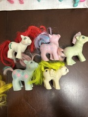 My Little Pony G1 80s 90s 2000s Huge Lot Of 31 Babies Adults Seahorse Miniatures
