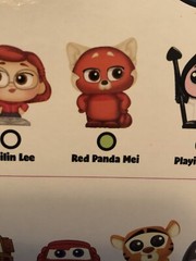 Disney Doorables RARE Red Panda Mei Mini Figure EXACT ONE Turning Red Panda Bear