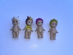 Lot Of 4, Sonny Angel Dreams Figurines 2016-2019 Stamped Limited