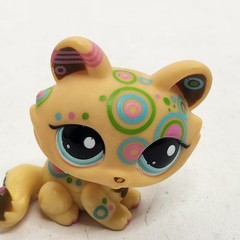 Littlest Pet Shop Cat 1839 Figure LPS Hasbro 1.5″ COL-5859