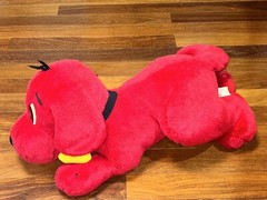 24 in. Clifford the Big Red Dog Barking Jumbo Plush Stuffed Animal Large Vintage