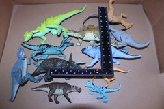 USED / Mixed Dinosaur Toy Figures Lot UNBRANDED