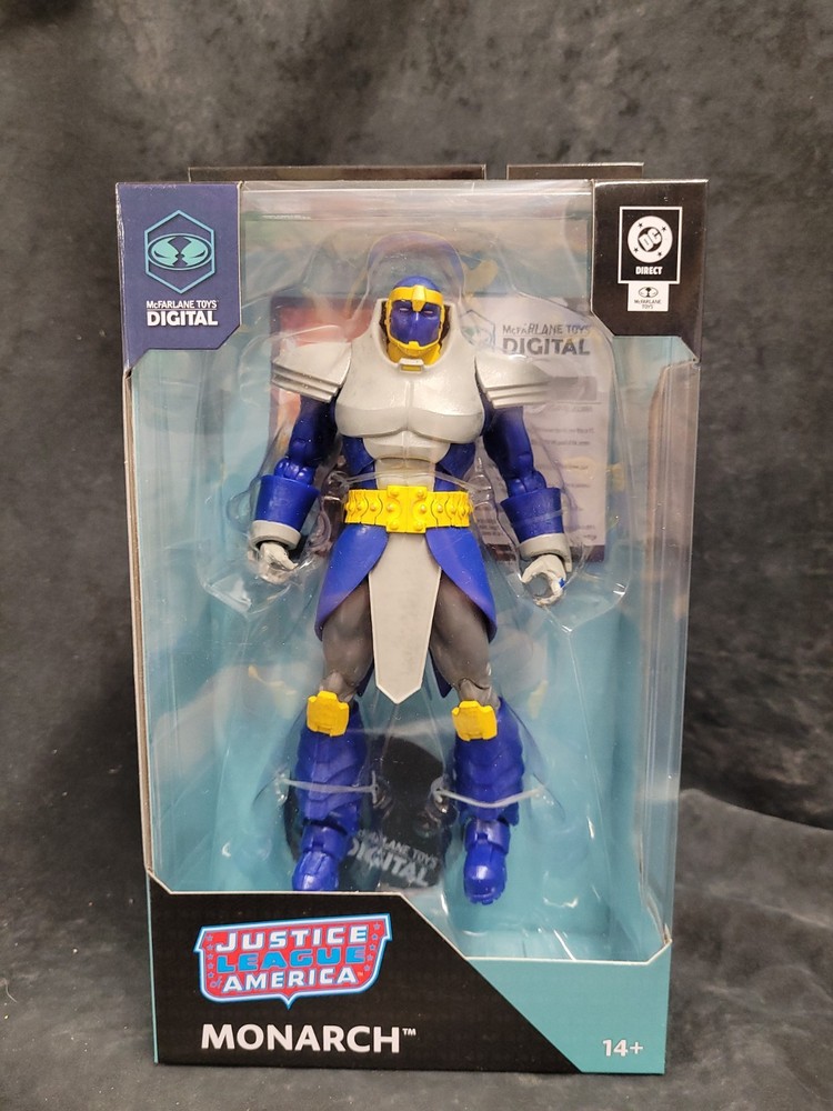DC Direct Digital Justice League Amercia Monarch 7″ Figure McFarlane