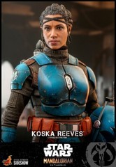 Hot Toys Star Wars The Mandalorian TMS069 Koska Reeves 1/6 Scale Figure In Stock