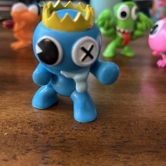 ✨ Lot of 4 Rainbow Friends Mini Figures Green Orange Pink Blue Roblox