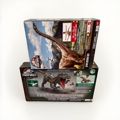 Jurassic World Super Colossal Indoraptor + Legacy Collection Diplodocus LOT