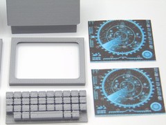 Custom 1:12 Scale Mission Control Room 4pc Radar Monitor Diorama Prop Set TYPE1
