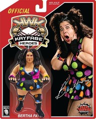 Pre-Order KWK Kayfabe Heroes Combo Deal Red & Blue Card Bertha Faye