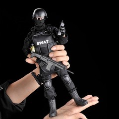 12″ Action Figures Toy 1:6 Stand Bendable Soldier Model Toys Military SWAT Set