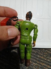1983 Galoob A-Team Mr. T With Gun & Backpack Ba Baracus Vintage Action Figure