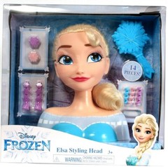 1 Disney Frozen 14 Piece Elsa Styling Head Ages 3 and Up So Many Ways to Style