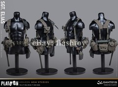 Presale DAMTOYS DMS047 1/6 Platoon Sergeant Elias 12″ Male Action Figure Model