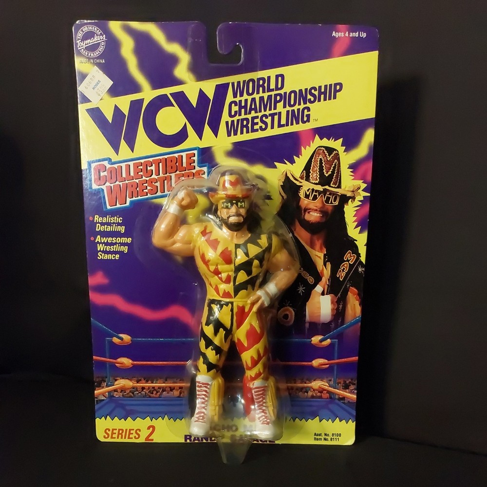 WCW Original San Francisco ToyMakers Series 2 Cumberland Toys Macho Man rare