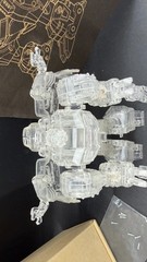 RARE Transformers Grimlock G1 Transparent ver. Unassembled Kit*2 No Box USAship