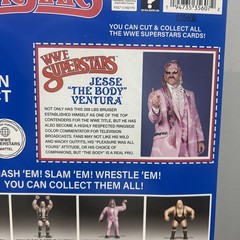 WWE Superstars LJN Jesse The Body Ventura Retro Chase Wrestling Figure Series 2