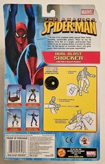 TOY BIZ THE AMAZING SPIDER-MAN DUAL BLAST SHOCKER 6″ ACTION FIGURE FAST SHIPPING