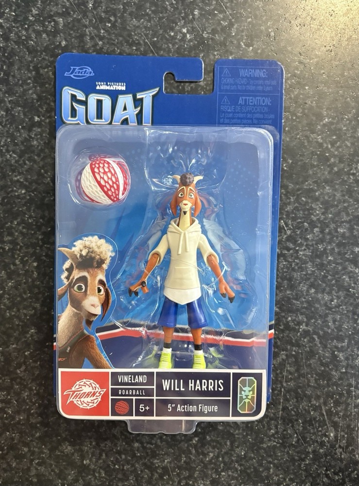 GOAT Will Harris Vineland Roarball 5″ Action Figure A16 NEW