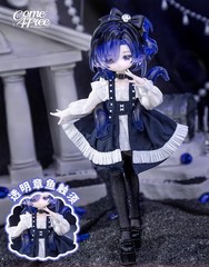 Come4Free Minty Sea Gems Sseries 15.8cm/6.2In Bjd Dressable Action Figure Gift