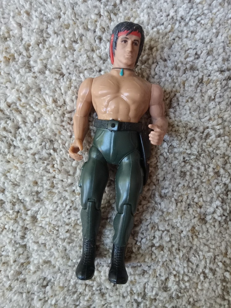 Vintage 1985 Coleco John Rambo “Force of Freedom” with belt