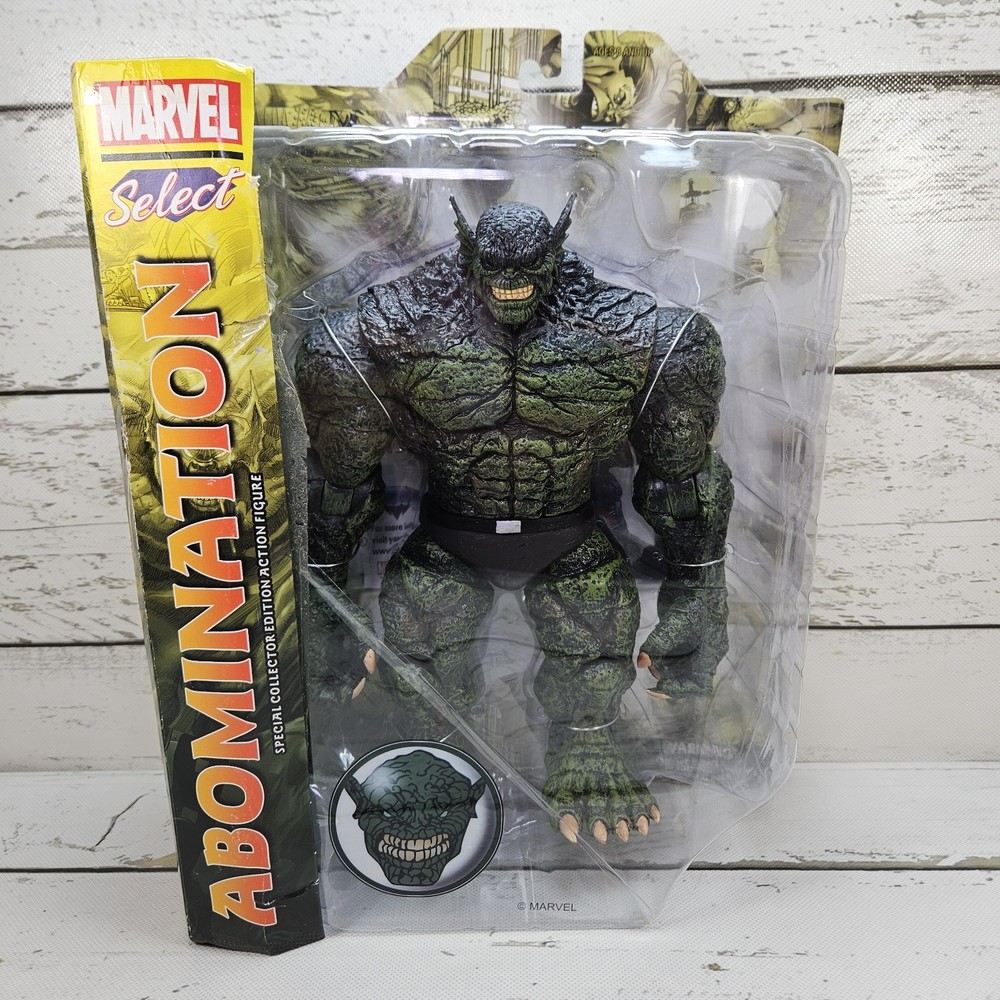 Diamond Select Marvel Select Abomination 2019 8.5″ Action Figure Box Damage Read
