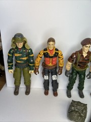Gi Joe Tiger Force 1988 Lot Flint, Duke, Lifeline, Roadblock, Dusty, All 10