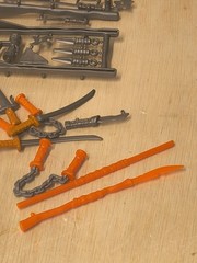 TMNT Teenage Mutant Ninja Turtles Weapons Rack Replacement Accessories Lot