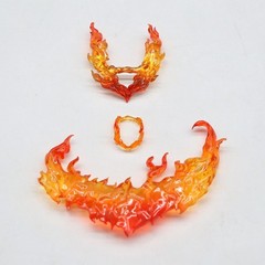 ABS Casting Flame Effect Upgrade Kit For SS86 Hot Rod OR Shattered Glass Rodimus