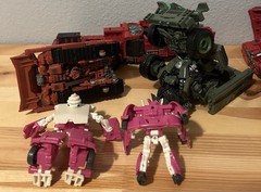 Transformers Devastator Parts Lot Long Haul, Rampage, Overload Etc *INCOMPLETE*
