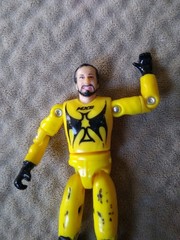 Road Champs MXS Rider J. Renard #88 Action Figure 3.75″ Yellow & Black