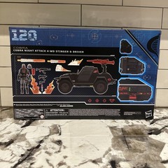 Hasbro GI Joe Classified Series #120 Cobra Night Attack 4-WD Stinger & Driver