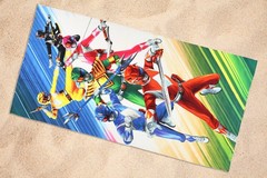 Power Rangers Beach Towel Mighty Morphin In Action 30″x60″