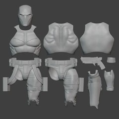 Red Hood kit for ct toys Batman