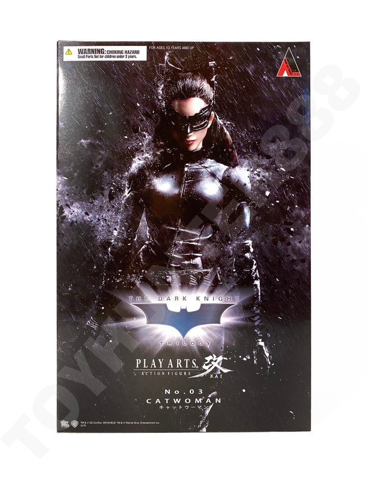 Play Arts Kai The Dark Knight Trilogy Catwoman Action Figure Square Enix NIB HTF