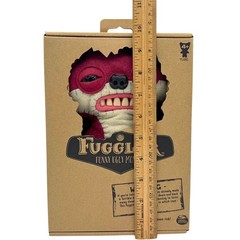 NIB Retired Spin Master Fuggler Suspicious Fox Red Maroon 9″ Plush Monster