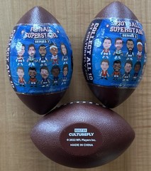 2022 Culturefly SMOLS NFL Football Superstars Series 2 Figures, Lot Of 3