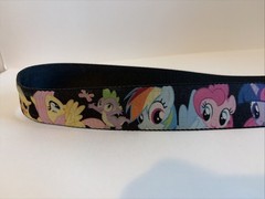 2012 Rare MLP My Little Pony Buckle-Down Seatbelt Hasbro Rainbow Dash Rarity