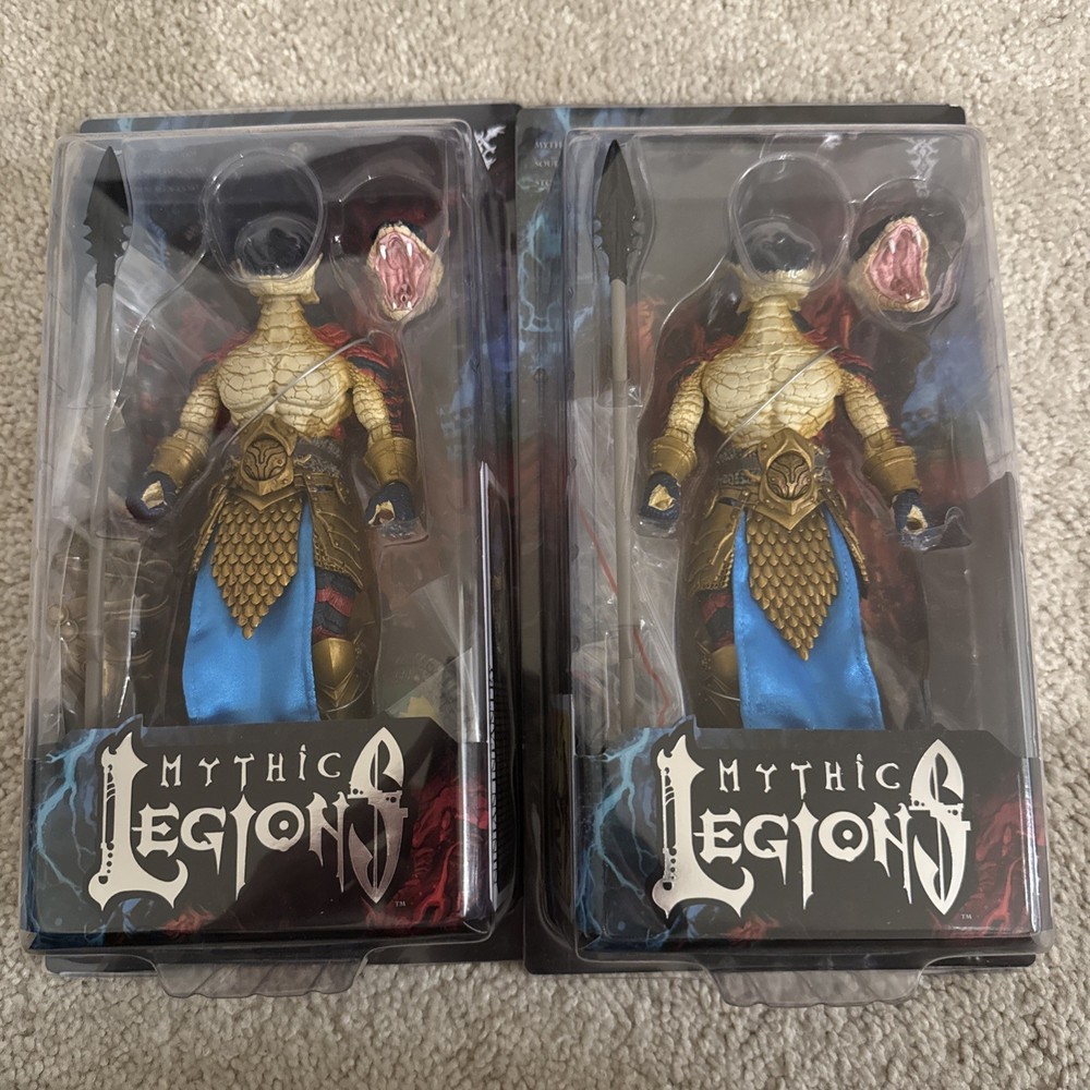 2024 Mythic Legions NINIAN INFANTRY Snake Figure Exclusive Four Horsemen New x2