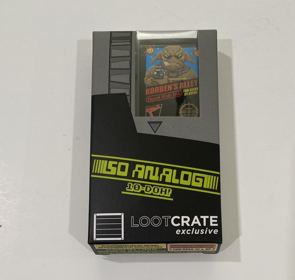 Loot Crate Exclusive – So Analog 10-Doh Korben’s Alley Figure – Free Shipping!