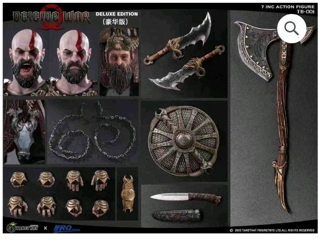 Takethat X Brotoys Deicide War 2nd Wave Deluxe 1/12 Scale 7″ Figure “US SELLER”