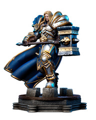 3D Printed Fan Art Arthas Paladin by Wicked3d