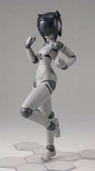 NEW DAIBADI Polynian MMM Shamrock Gray Fresh Ver. Update 130mm Action Figure